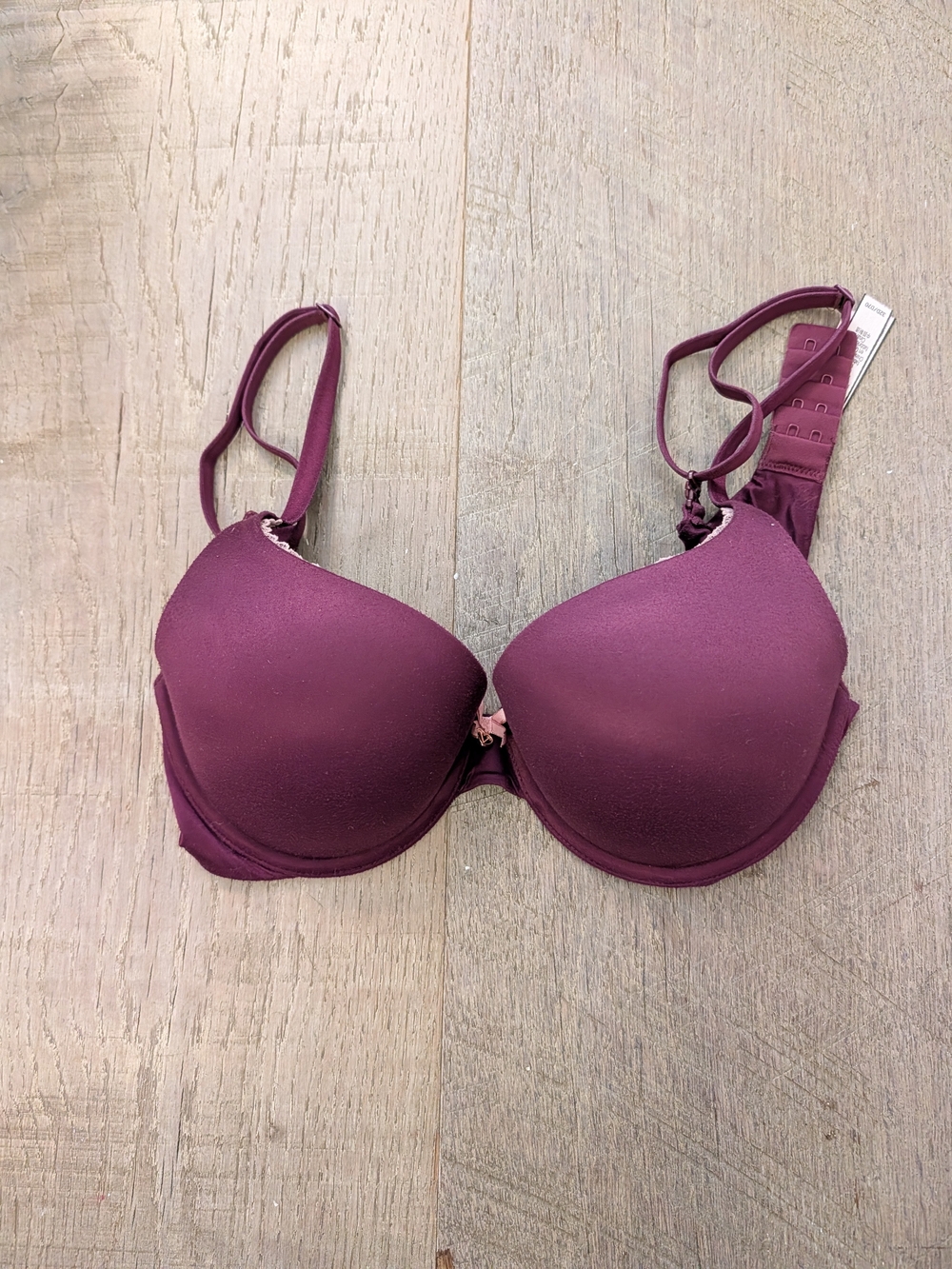 Victoria's Secret Purple Push-up Bra Size 32D